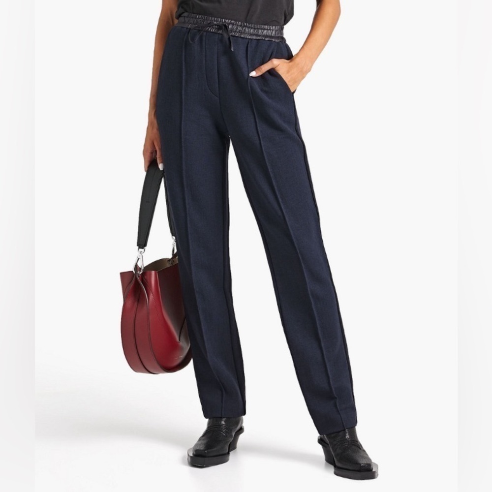 RAG & BONE Farris Jersey Straight Leg Pant Size M